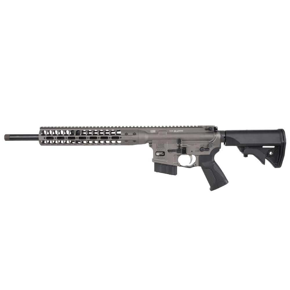 LWRC ICDI Direct Impingement .350 Legend 16" 1:16" .562x24 Bbl Tungsten Grey CA Compliant Rifle ICDIR35TG16LCAC