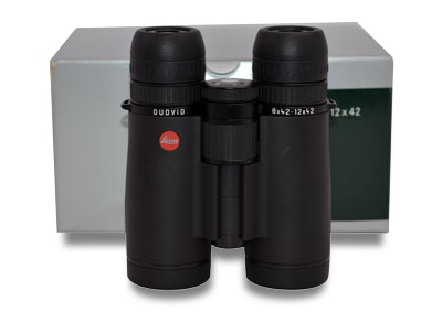 Leica Duovid 8-12x42 Black Binocular - DA306