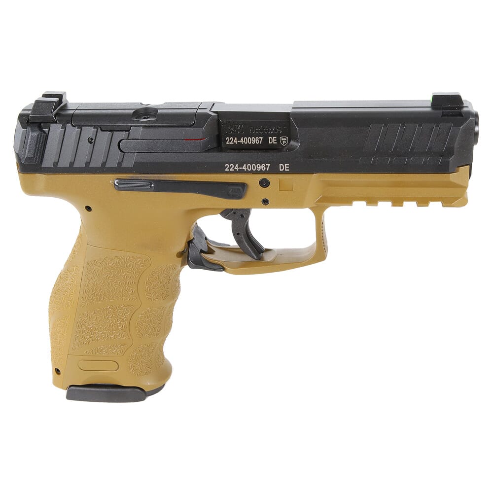 HK VP9 9mm 4.09" Bbl Optics Ready FDE Pistol w/(2) 10rd Mags 81000609