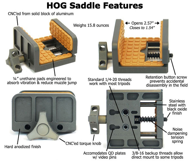 Shadow Tech MOD7 HOG Saddle MOD7