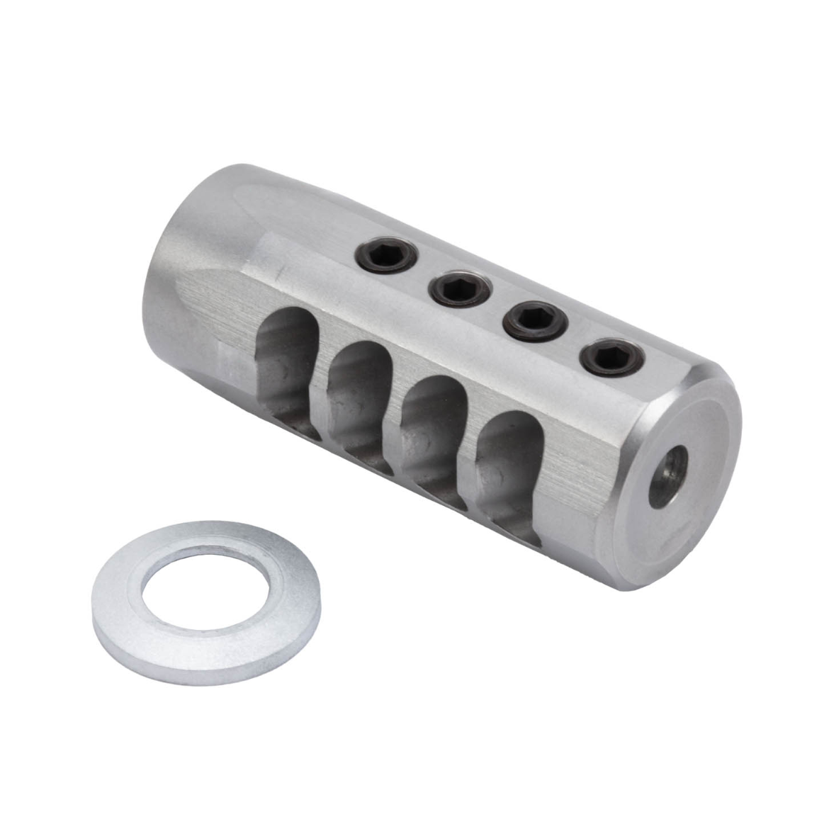 Christensen Arms .223 1/2x28 Stainless Side-Baffle Brake 810-00014-00