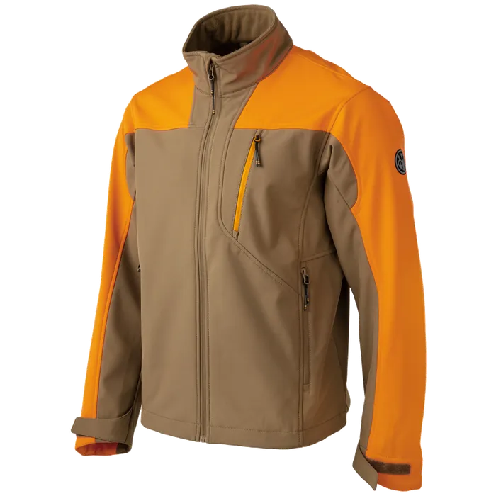 Beretta Daybreak Softshell Jacket Otter/Orange Large GU385T244708D8L