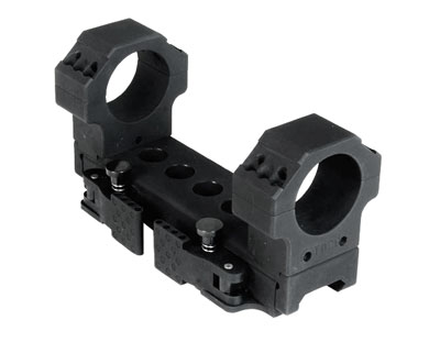 MODULAR DUAL LEVER QD 30mm MOUNT 20 MOA 3-SLOT ECOS CAPS (BLACK) AWP 8110-30-20M AWP 8110-30-20M