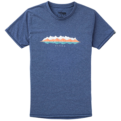 Sitka Womens Ridgeline Tee SS NAVY Small 20078-NV-S