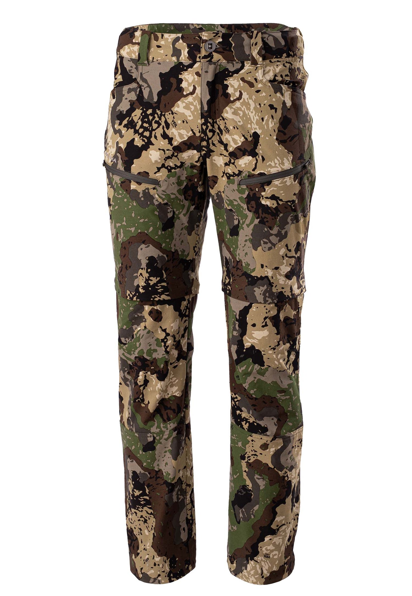 Pnuma Outdoors Pursuit Zip-Off Pant, Caza Veil Camo 32x36 P2003C3236