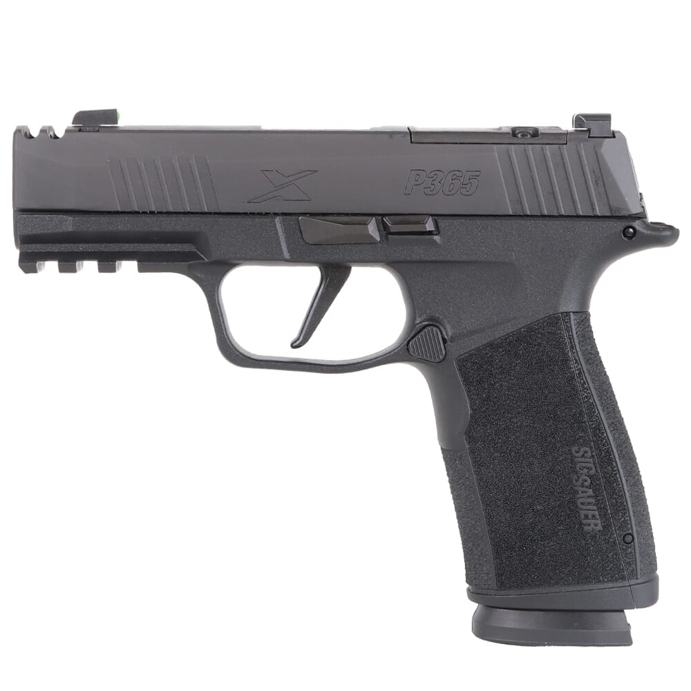 Sig Sauer P365 XMACRO Comp 9mm 3.1" Bbl Optics Ready Black Pistol w/(2) 10rd Steel Mags & XRAY3 365XCA-9-COMP-10