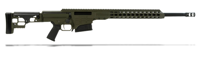 Barrett MRAD 260 Rem OD Green 24" Fluted bbl 14437