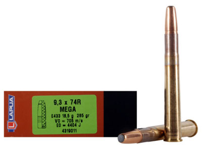 Lapua 285gr SP Mega Rifle Ammunition LU4319011