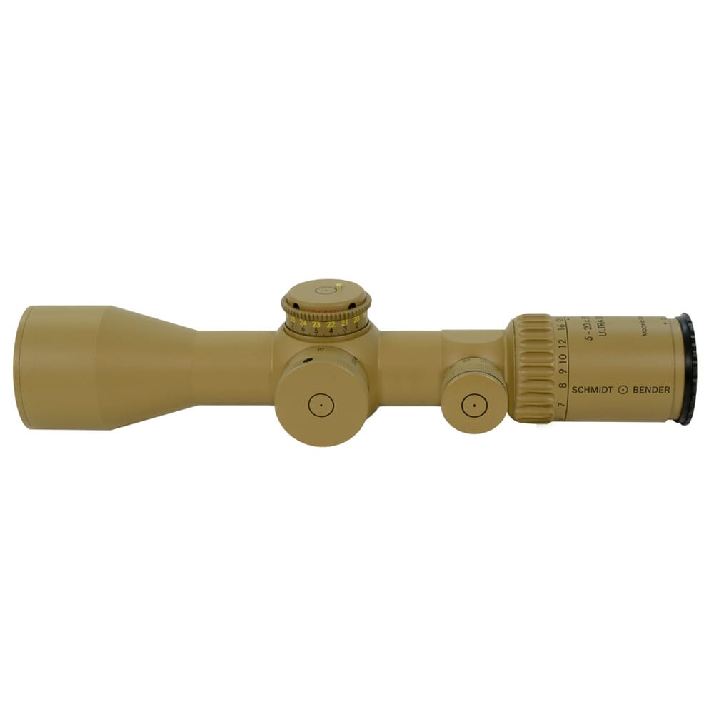 Schmidt Bender PMII 5-20x50 LP LT MTC/CT DT P4Fine RAL8000 Scope