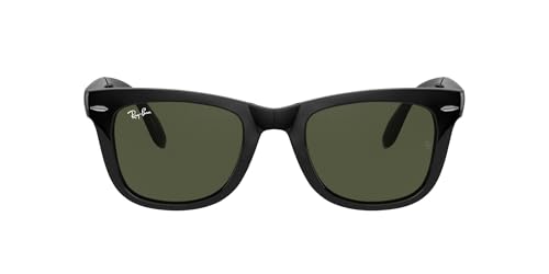 Ray-Ban Folding Wayfarer Black G-15 Green 0RB4105-60154