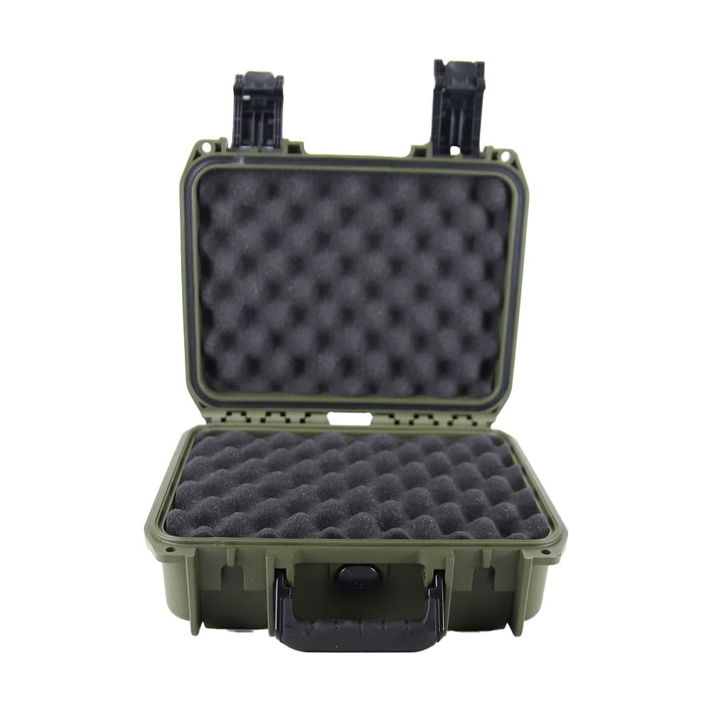 SKB iSeries 12"x9"x4" OD Green Pistol Case w/Cubed Foam 3i-1209-4M-L