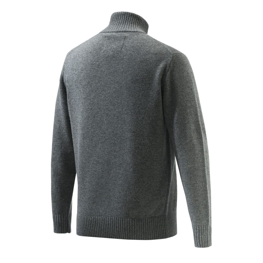 Beretta Dorset Half Zip Sweater Grey Mel Medium PU561T19990905M