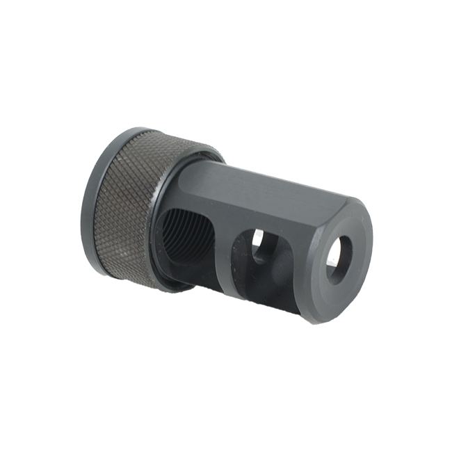 Desert Tech DT SRS QD Muzzle Brake Assy .338LM 3/4-24 DT-SRS-BR-004-BAN-B