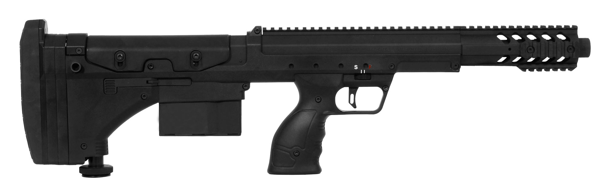 Desert Tech SRS A1 Covert 308 Win LH Black DT-SRS.CBBMCAL