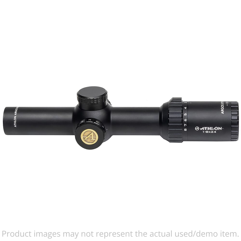 Athlon USED Argos BTR 1-8x24mm 30mm ATSR5 SFP IR BDC MOA Riflescope 214072 No Packaging UA4893
