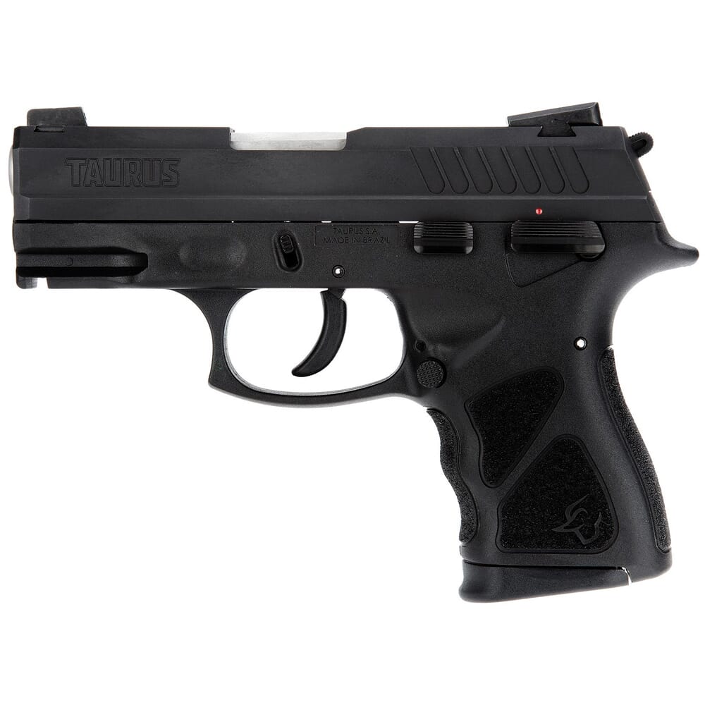 Taurus TH40 .40 S&W Compact Bk/Bk 3.54" BL Pistol w/(1)15rd & (1)11rd Mag 1-TH40C031