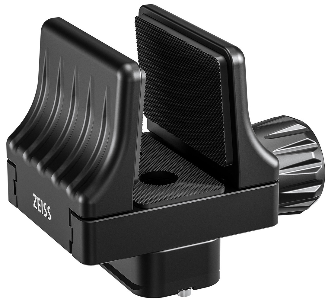 Zeiss Arca-Swiss Compatible Padded Adjusts Between 1.1&quot; to 3.1&quot; Rifle Saddle Clamp for Pro Series Tripods 2708-947