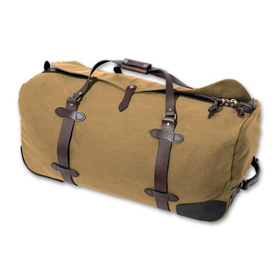 Filson LG Tan Wheeled Duffle Bag FIL-71283-TN