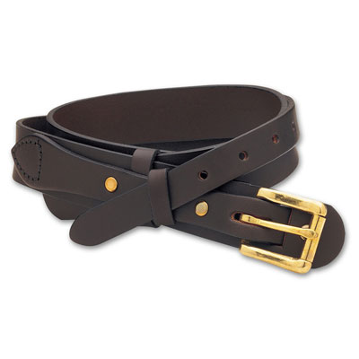 Filson 28 Brown 1.25" Ranger Belt 63206
