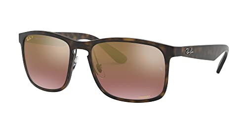 Ray-Ban  Matte Havana Purple Mirror Gold Grad Polar 0RB4264-8946B58