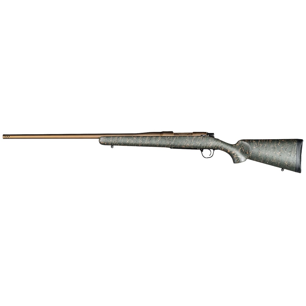 Christensen Arms Mesa .300 PRC 24" 1:8 Bronze Green w/ Black & Tan Webbing Rifle 801-01024-00