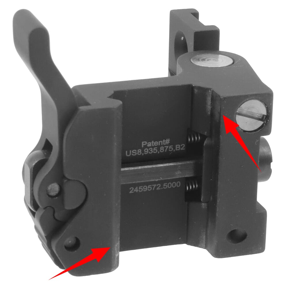 EOTech USED 5 Power Magnifier w/Quick Detach Switch to Side (STS) Mount G45.STS - Like New, Slight Wear on Mount Bottom UA2934 UA2934