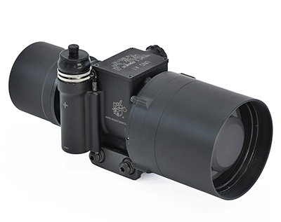 Night Vision Depot PVS-22 - ITT Gen III 64LP Min Resolution -BNS Night Vision Weapon Sight with Pinnacle White Phosphor Tube NVD-BNS-WP