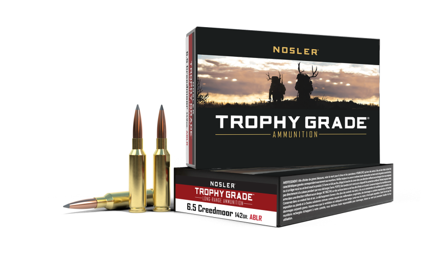 Nosler Trophy Grade (Long Range) TGA - 6.5mm Creedmoor 142g ABLR SP (20ct) Ammunition 60105