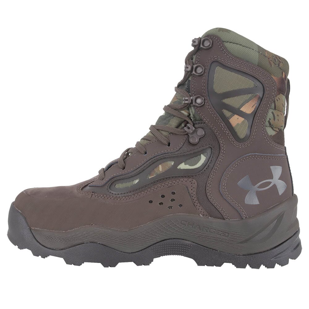 Under Armour Charged Raider WP Boots UA Forest AS Camo/Mvrck Brn/Cannon Size 14 3024338-901008