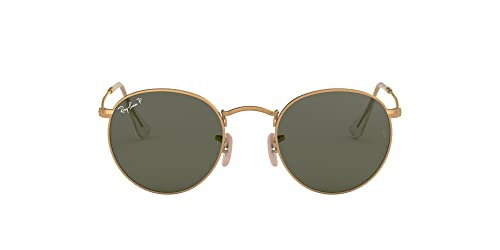 Ray-Ban Round Metal Matte Arista G-15 Green Polar 0RB3447-1125850