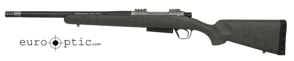 Christensen Arms Summit CF 6.5 Creedmoor 20" 1:8 CF Stock Green w/ Black Web