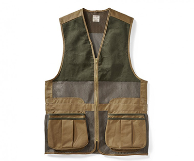 Filson Light Shooting Vest DarkTan S FCO-014267 FIL-10767-DarkTan-S|FIL-10767-DarkTan-S