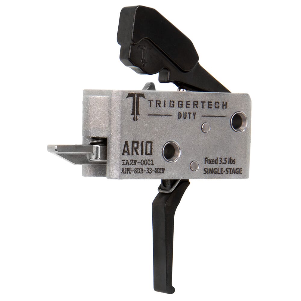 TriggerTech AR10 Single Stage Duty Black/Die-Cast 3.5lb Trigger AHT-SDB-33-NNF
