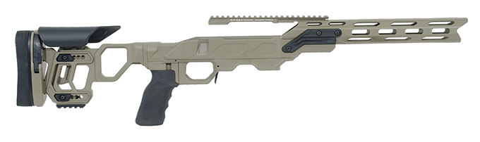 Cadex Field Strike Rem700 LA .300 WM Hybrid Tan/Black Chassis STKFD-REM-RH-LA
