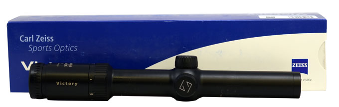 Zeiss Victory Varipoint 1.1-4x24mm T* #60 Demo Riflescope 521734-9960-000 - Heavy Ring Marks, w/Lens Cover DC382