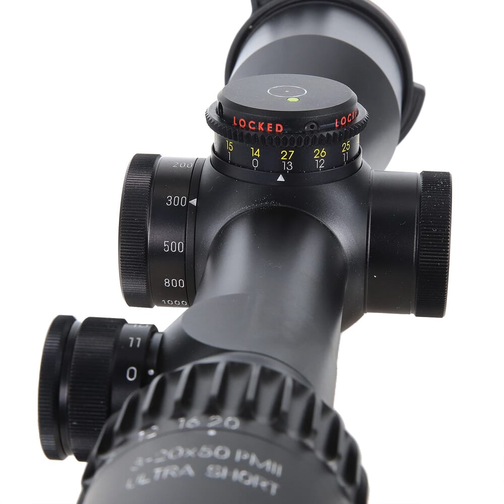 Schmidt Bender 3-20x50mm PM II Ultra Short LP P4FL 1cm ccw DT27 MTC LT / ST ZC CT Riflescope 667-911-972-G8-E8
