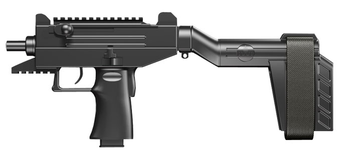 IWI Uzi Pro 9mm Para Black Pistol UPP9SB