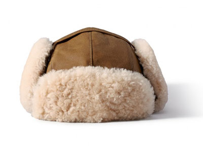 Filson Trapper Hat Dark Tan XL 30143