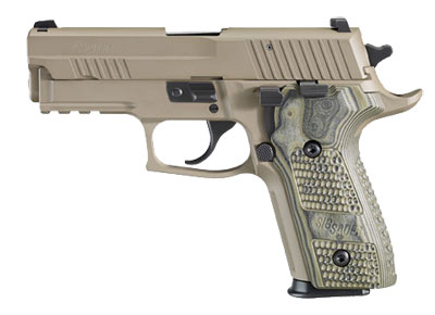 SCORPION, Elite, Flat Dark Earth Finish, Beavertail, SRT, SLITE, Hogue Extreme G10 Grips E29R-40-SCPN