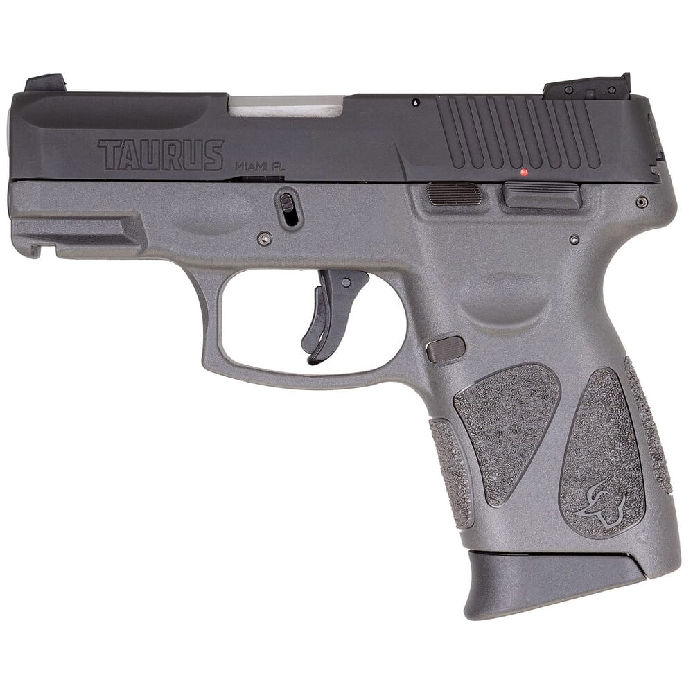 Taurus G2C 9mm GR/Bk 3.26" BL Pistol w/(2)12rd Mags 1-G2C931-12G