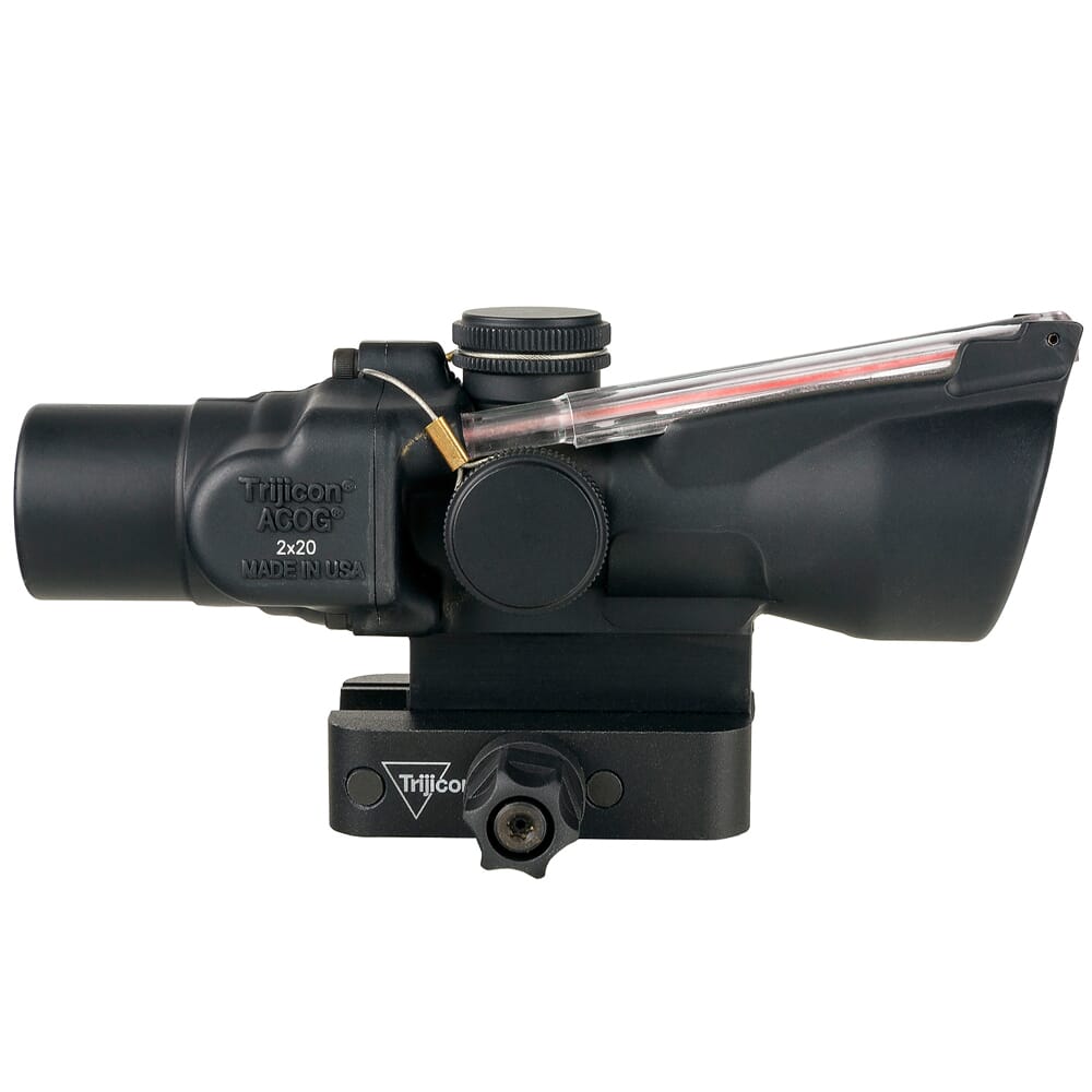 Trijicon ACOG 2x20 Dual Illum Red Horseshoe .223/55gr. Compact Riflescope w/Q-LOC Mount TA47-C-400388