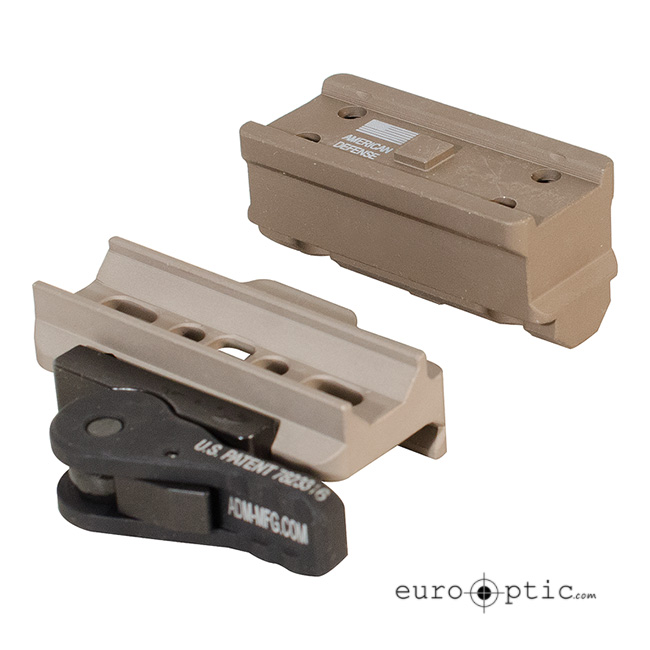 ADM Aimpoint AD-B2-T1 STD Lever FDE Mount w/ SOCOM Riser