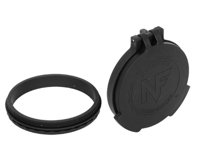 Nightforce Objective Flip-up lens caps for 56mm ATACR, Beast, NXS A284