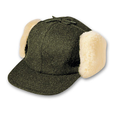 Filson XL Forest Green Double Mackinaw Cap 60041