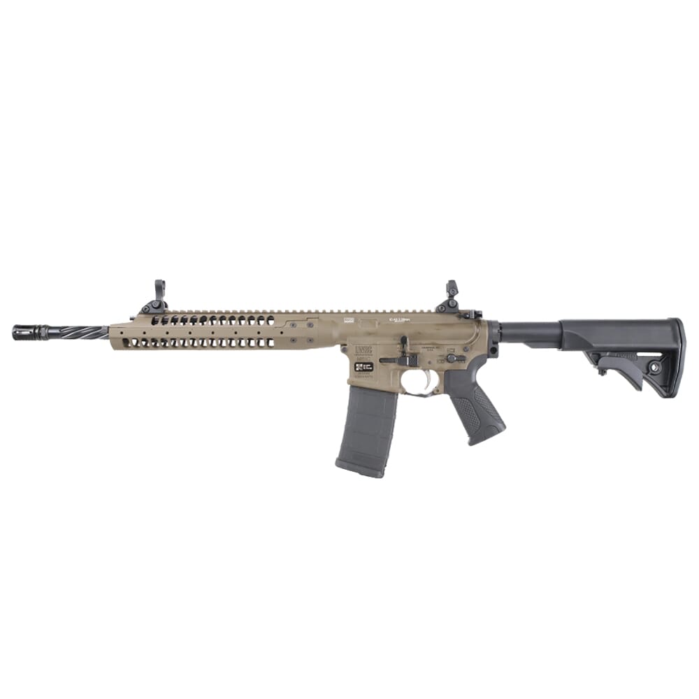 LWRC IC-A5 5.56mm NATO 16.1" 1:7" 1/2x28 Bbl Patriot Brown Individual Carbine ICA5R5PBC16