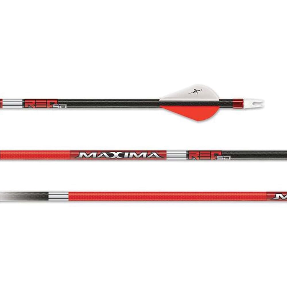 Carbon Express Maxima RED SD .350 Arrows 6pk 50871