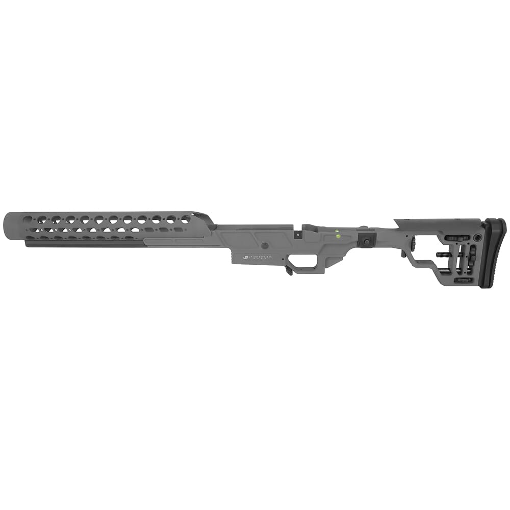 JP APAC Rem 700 SA Right Folding Grey Teflon Finish Chassis w/Arca-Swiss Adapter, and Handguard JPAPAC2-CHASSIS-ARF
