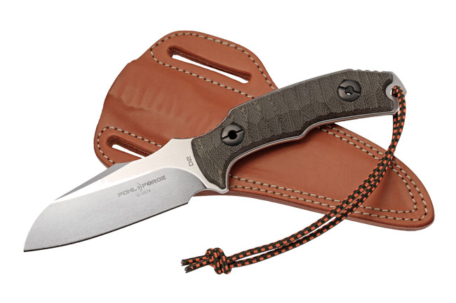 Pohl Force EOD Kilo One Para Rescue - Leather Knife 2036