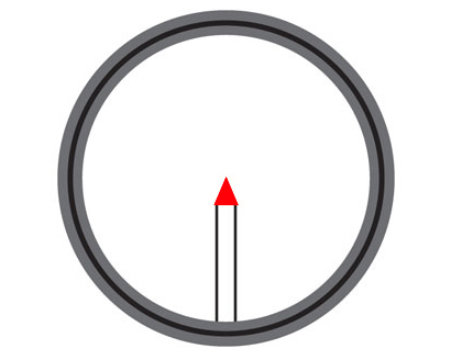 Trijicon TR21R Accupoint 1.25-4x24 Red Triangle