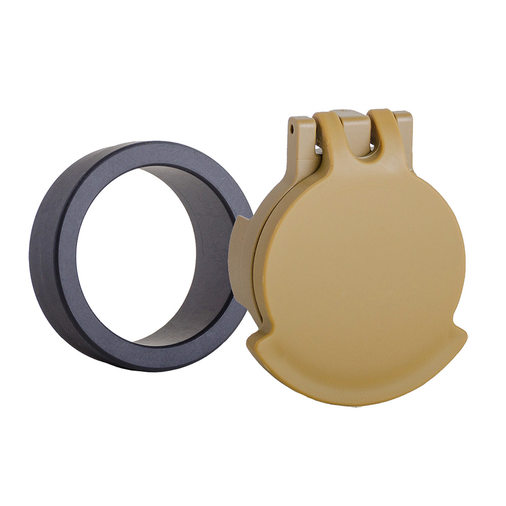 Tenebraex Objective Flip Cover w/ Adapter Ring for Kahles K15i 1-5x24 24MMU1-KH27MM-FCR